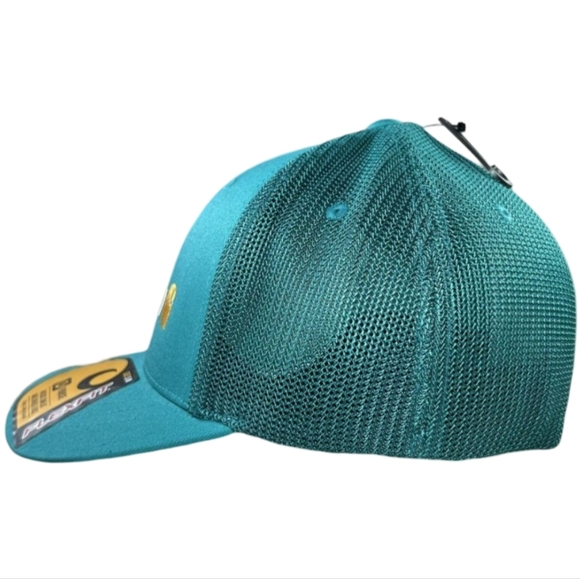 Carhartt Men's Moisture Wicking Canvas Mesh Back Logo Cap Hat OSFA - Picture 3 of 9